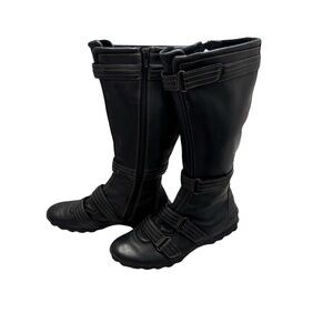 Timberland Knee-High Boots black leather 8